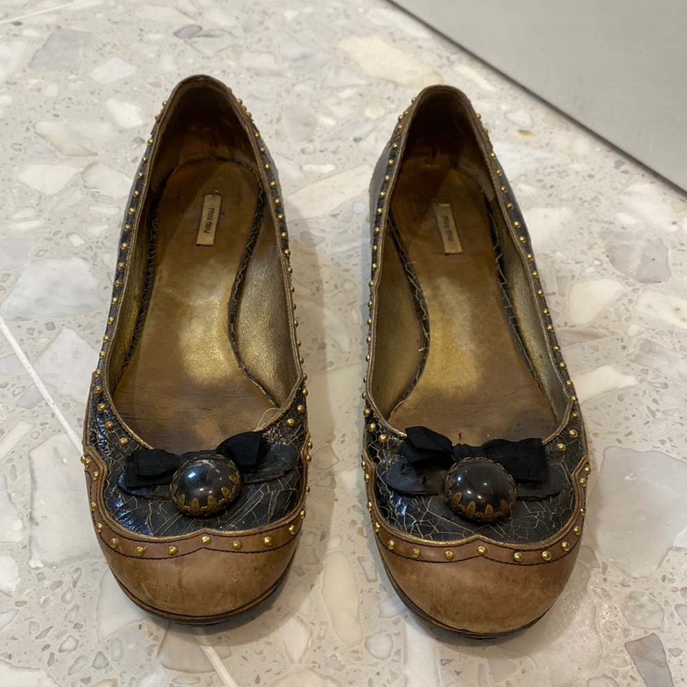 Miu miu ballet slippers